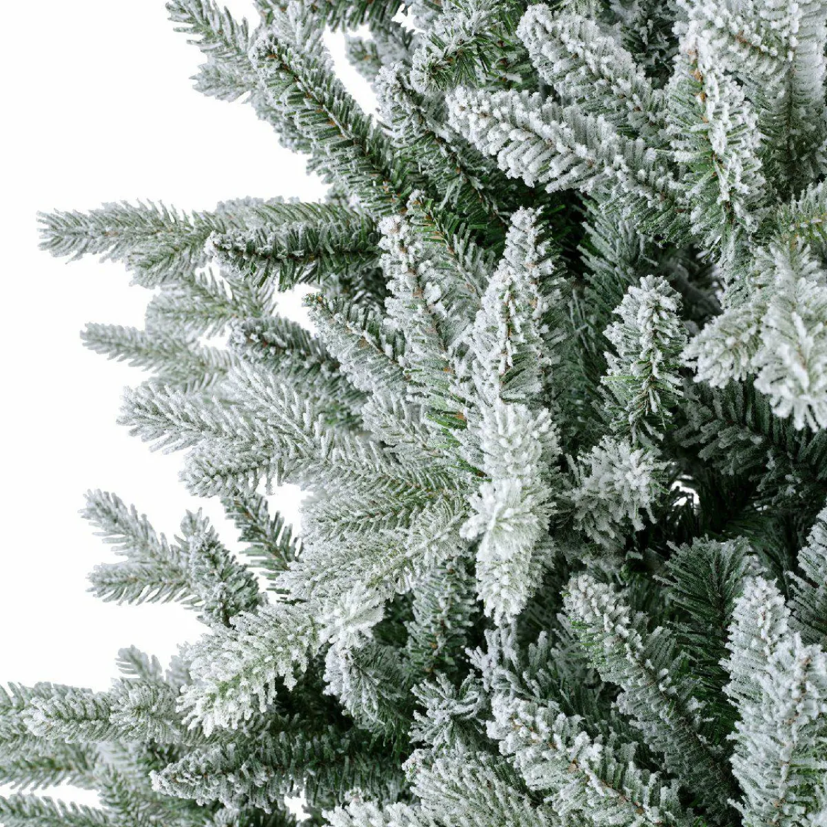 EMINZA Sapin artificiel de Noël (H150 cm) Allix Vert enneigé Sapin enneigé Clearance