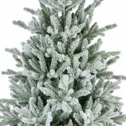 EMINZA Sapin artificiel de Noël (H150 cm) Allix Vert enneigé Sapin enneigé Clearance