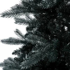 EMINZA Sapin artificiel de Noël (H240 cm) Munich Noir Sapin noir