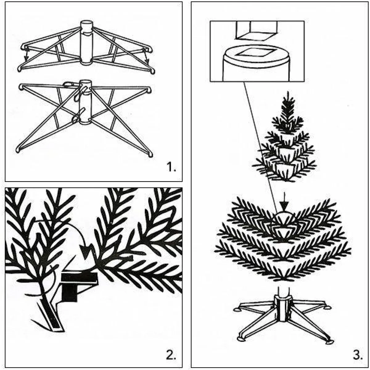 EMINZA Sapin artificiel de Noël (H300 cm) Edmonton Vert sapin Sapin vert Best