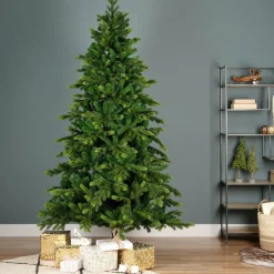 EMINZA Sapin artificiel de Noël (H150 cm) Caucasia Nordmann Vert sapin Sapin vert Hot
