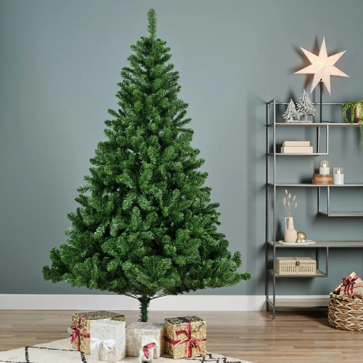 EMINZA Sapin artificiel de Noël (H300 cm) Naturia Vert sapin Sapin vert