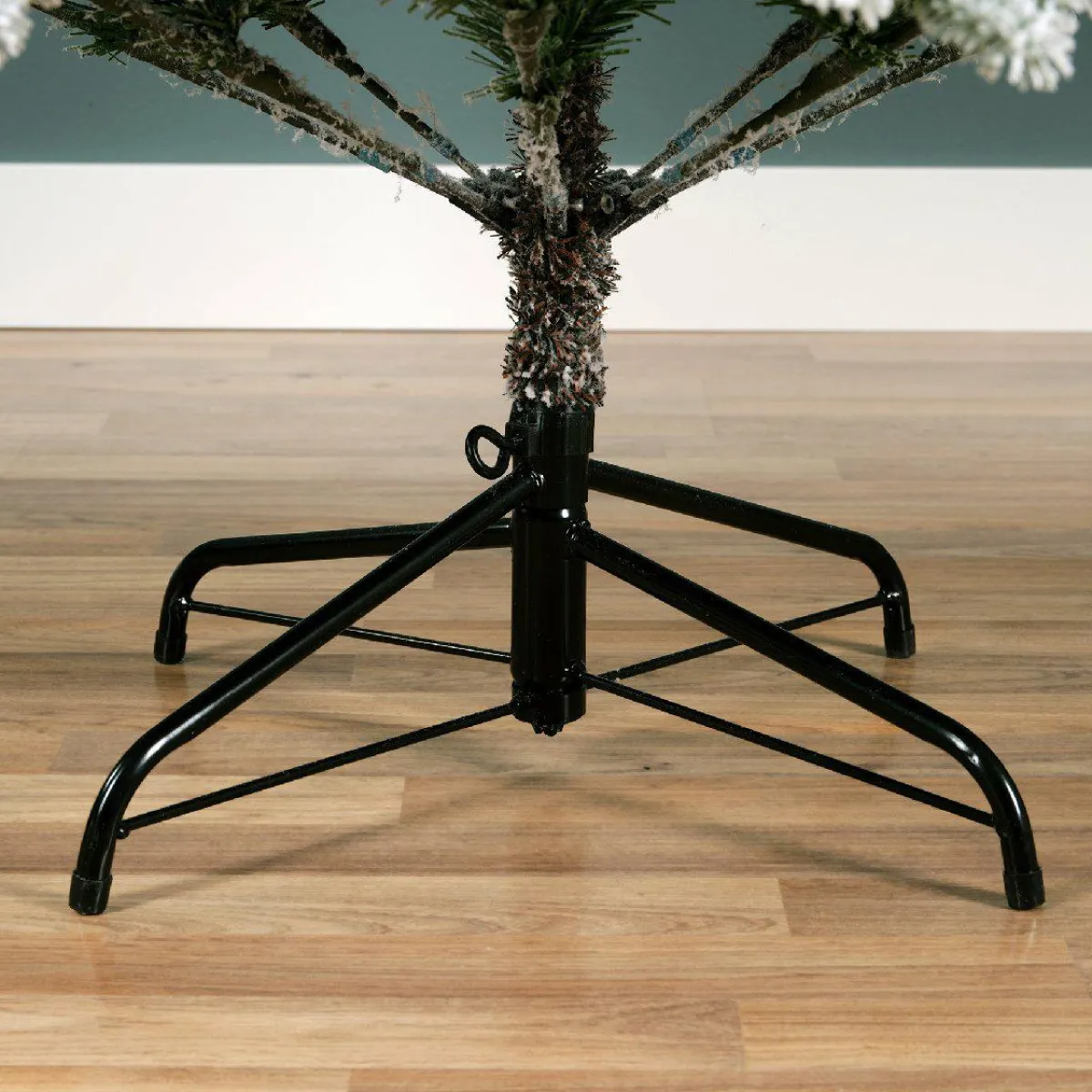 EMINZA Sapin artificiel de Noël (H180 cm) Allix Vert enneigé Sapin enneigé