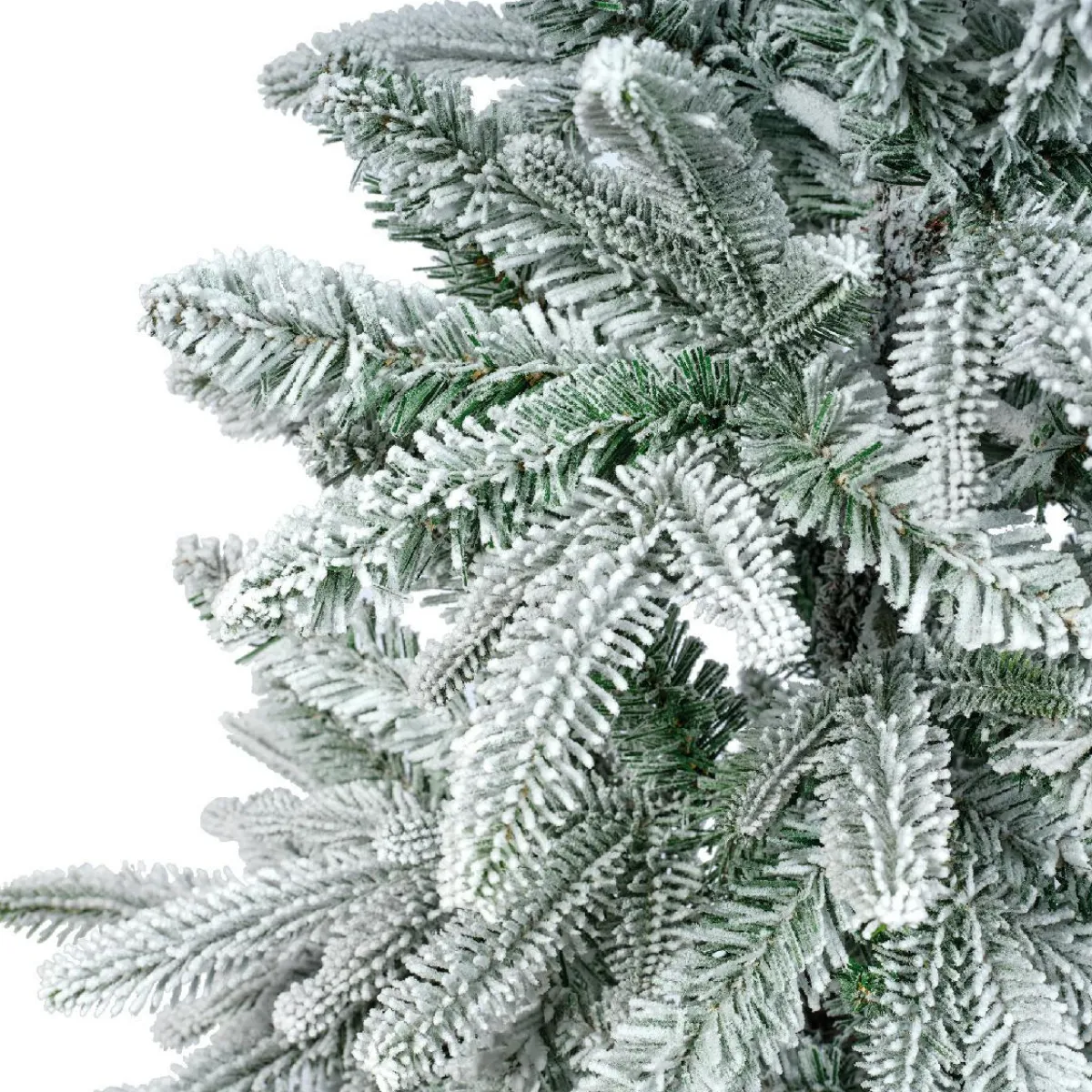 EMINZA Sapin artificiel de Noël (H210 cm) Glockner Vert enneigé Sapin enneigé Best