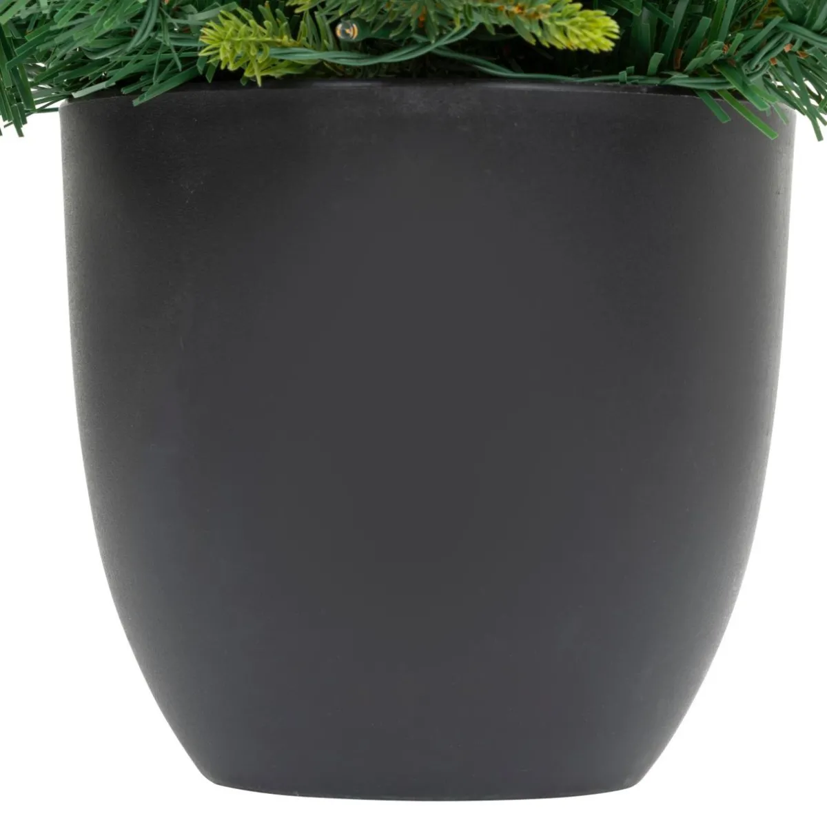 JJA Sapin artificiel de Noël lumineux (H42 cm) Baies et pomme de pin Sapin vert lumineux Hot