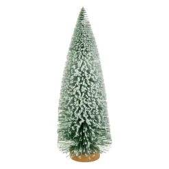 JJA Sapin artificiel de table (H25 cm) Forêt enneigée Vert Clearance