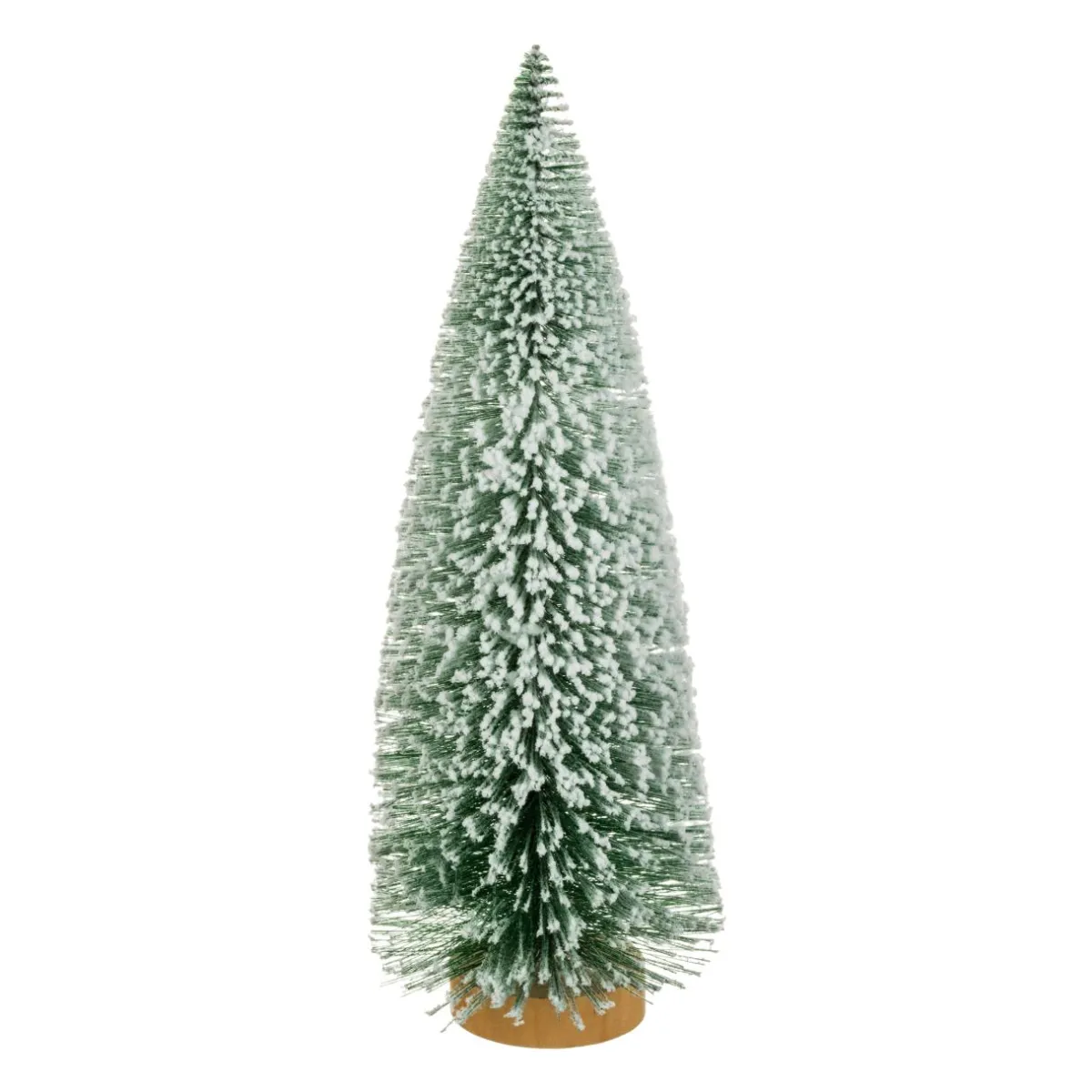JJA Sapin artificiel de table (H25 cm) Forêt enneigée Vert Clearance