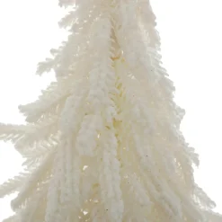 JJA Sapin décoratif en jute (H27 cm) Givré Blanc Outlet