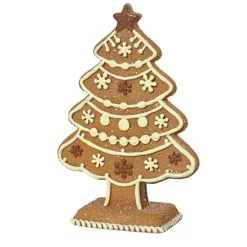 KAEMINGK Sapin de Noël à poser (H17 cm) Gourmandise sucrée et Blanc Marron Best
