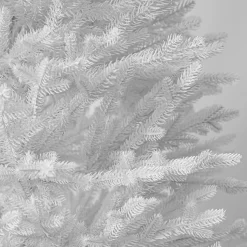 EMINZA Sapin de Noël artificiel (H180 cm) Quebec Blanc Sapin blanc New