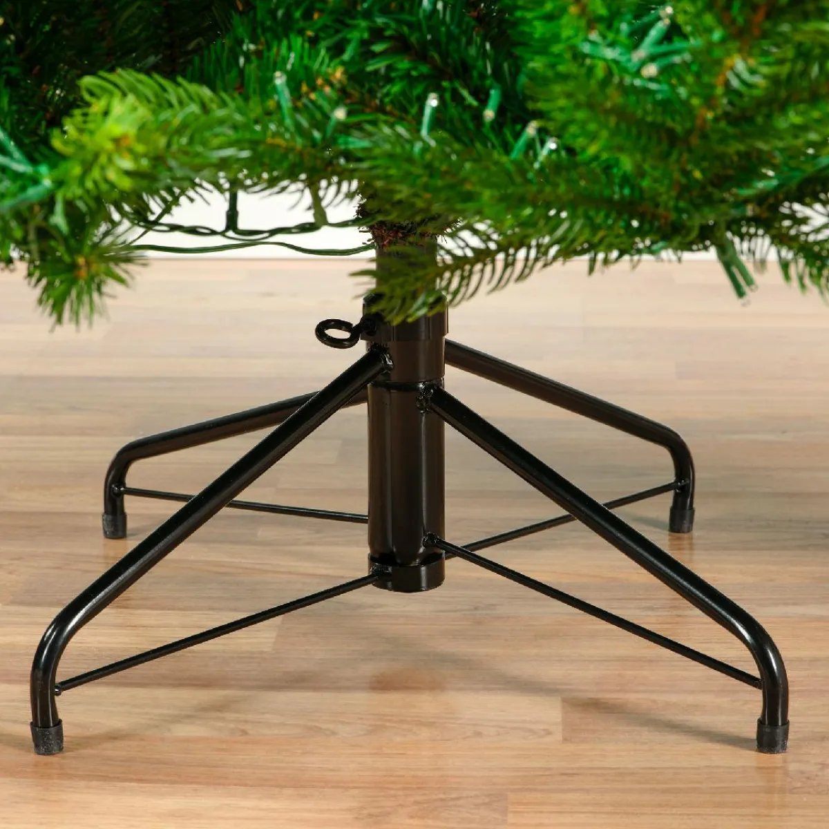 EMINZA Sapin de Noël artificiel lumineux 4000 LED (H210 cm) Caucasia Nordmann Vert sapin Sapin vert lumineux Hot