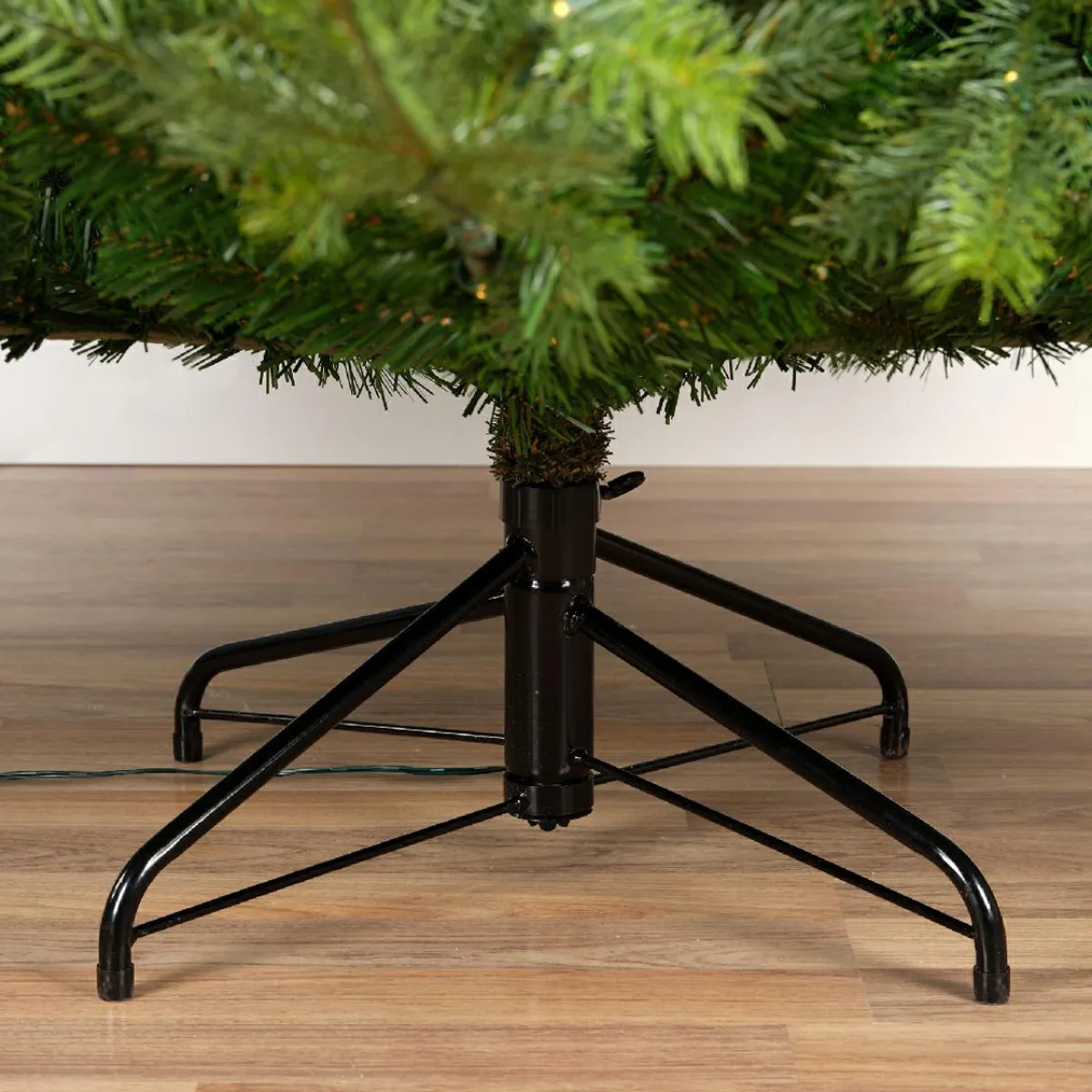 EMINZA Sapin de Noël artificiel lumineux 550 LED (H210 cm) Glorious Vert sapin Sapin vert lumineux Discount