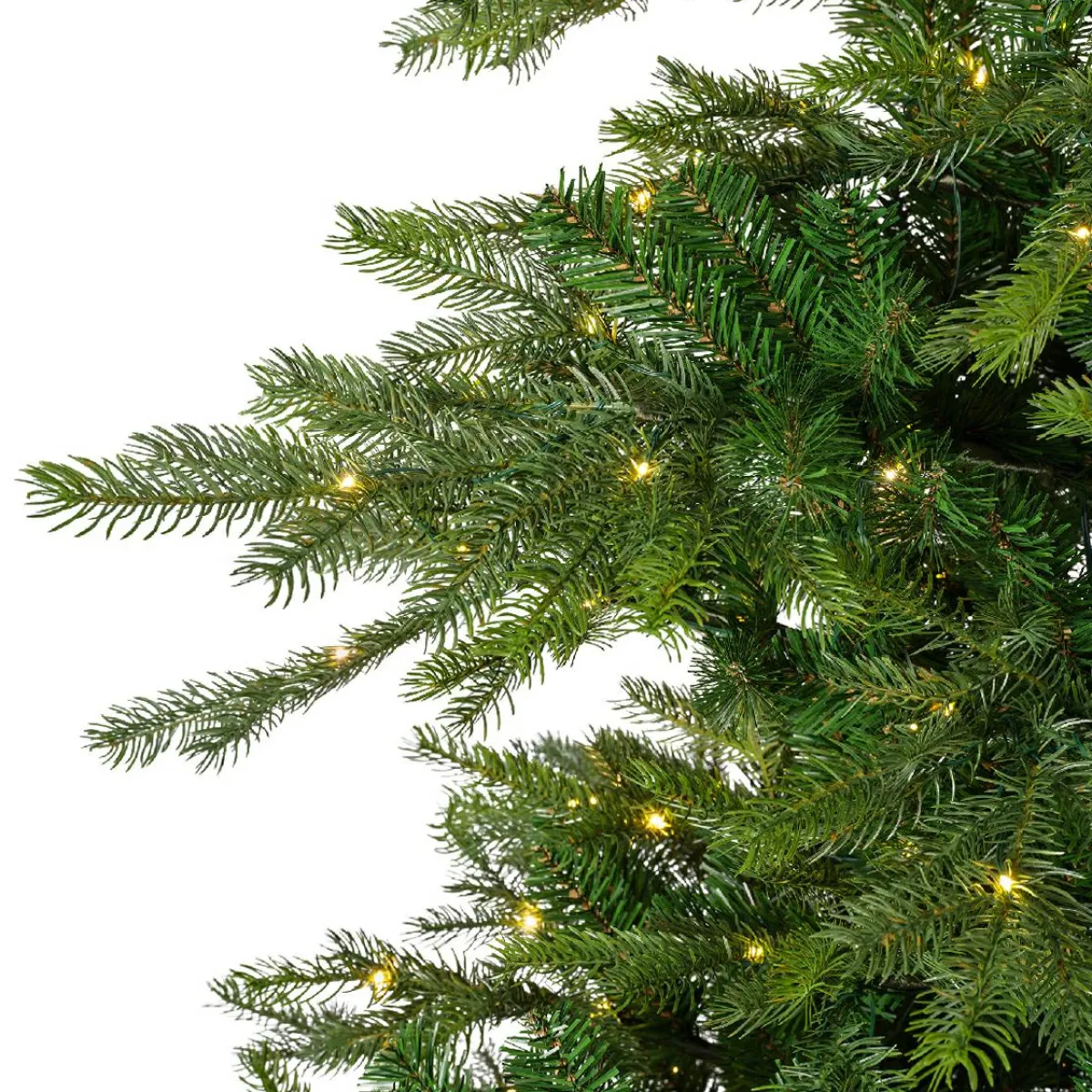 EMINZA Sapin de Noël artificiel lumineux 700 LED (H240 cm) Glorious Vert sapin Sapin vert lumineux New