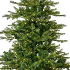 EMINZA Sapin de Noël artificiel lumineux 700 LED (H240 cm) Glorious Vert sapin Sapin vert lumineux New