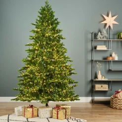 EMINZA Sapin de Noël artificiel lumineux 3000 LED (H180 cm) Caucasia Nordmann Vert sapin Sapin vert lumineux Online