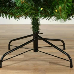 EMINZA Sapin de Noël artificiel lumineux 400 LED (H240 cm) King Vert sapin Sapin vert lumineux Sale