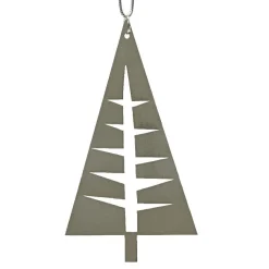 KAEMINGK Sapin de Noël (H12 cm) Ophée Métal Argent Clearance