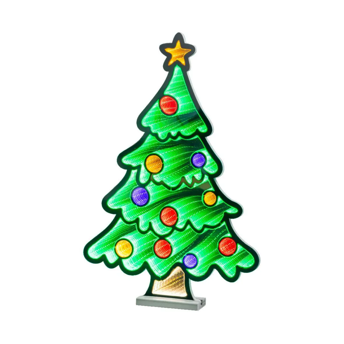 KAEMINGK Sapin de Noël lumineux 393 LED (H63 cm) Infinity Multicolore Sale