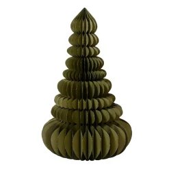 KAEMINGK Sapin Géant papier à poser (H160 cm) Fermeture Magnétique Vert romarin New