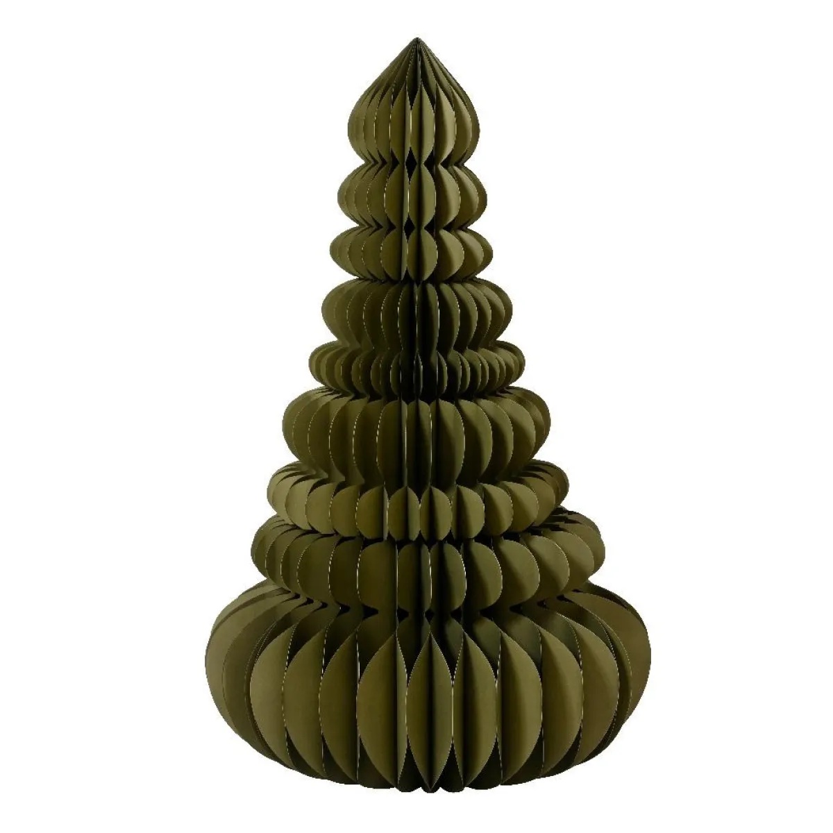 KAEMINGK Sapin Géant papier à poser (H160 cm) Fermeture Magnétique Vert romarin New