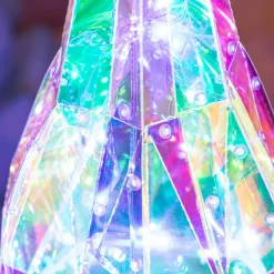 KAEMINGK Sapin lumineux 120 Micro LED (H110 cm) Ice Blanc froid Transparent irisé Online