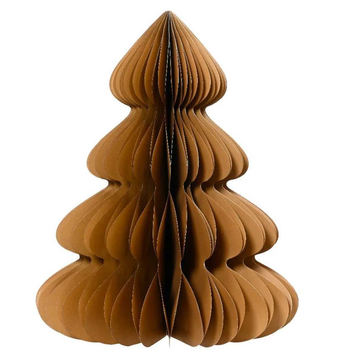 KAEMINGK Sapin papier à poser (H90 cm) Fermeture Magnétique Brun café Clearance