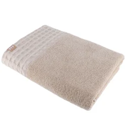 TENDANCE Serviette de bain coton (70 x 130 cm) Season Color Beige Online