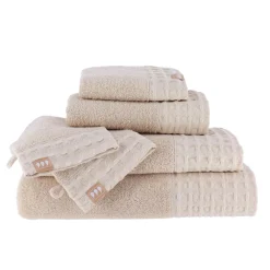 TENDANCE Serviette de bain coton (90 x 150 cm) Season Color Beige Online