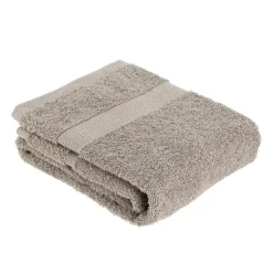 TENDANCE Serviette de bain coton (50 x 90 cm) Timeless Taupe Clearance