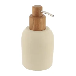 TENDANCE Set d'accessoires salle de bain ciment Ibiza Beige Online