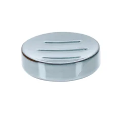 TENDANCE Set d'accessoires salle de bain grès laqué Pietra Bleu Online