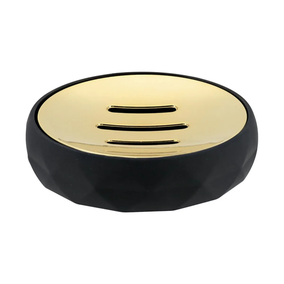 TENDANCE Set d'accessoires salle de bain Rubby Noir Online