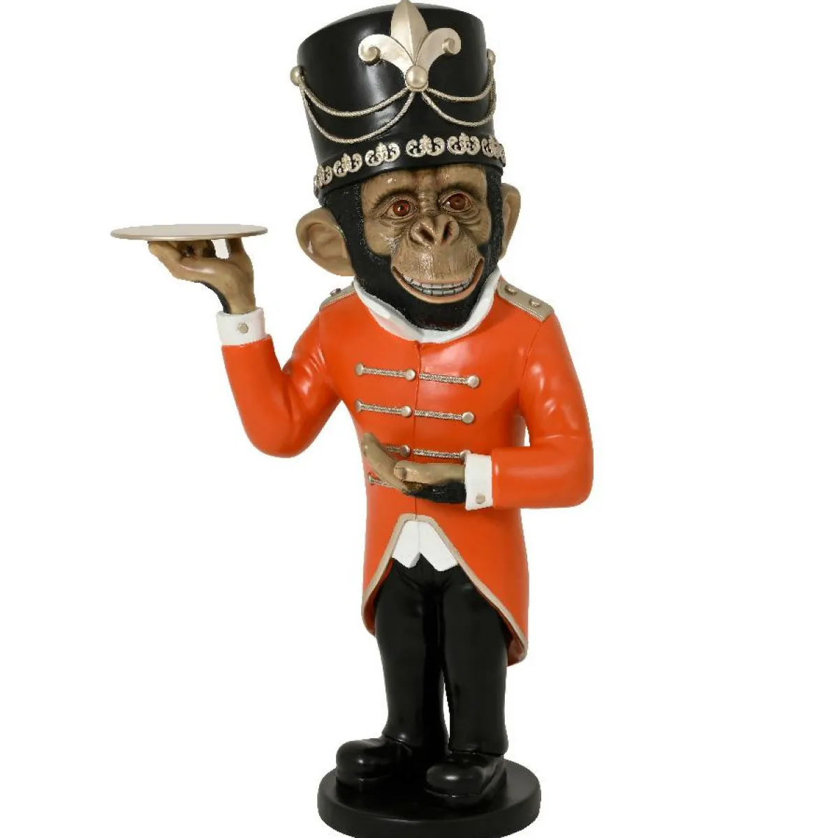 KAEMINGK Singe de Noël Géant (H152 cm) Wilhem à votre service Noir Sale