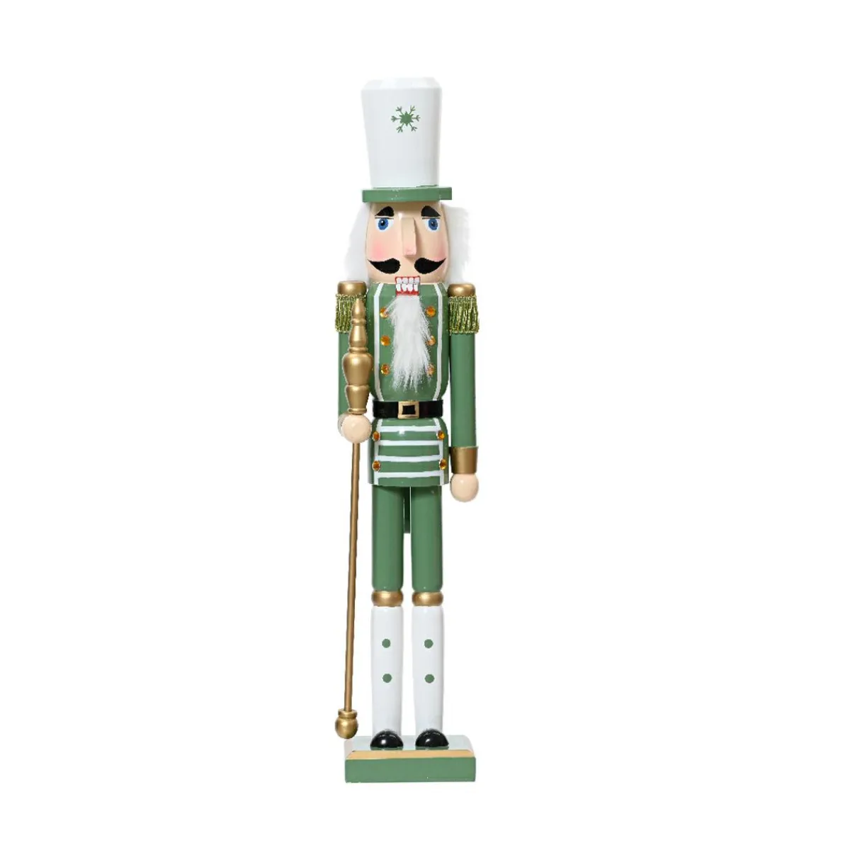 KAEMINGK Soldat Casse-noisette en bois (H50 cm) Viktor Vert Best