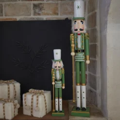 KAEMINGK Soldat Casse-noisette en bois (H50 cm) Viktor Vert Best