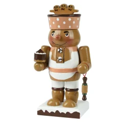 KAEMINGK Soldat Casse-noisette en bois (H18 cm) Pain d'épices Gourmand Marron Discount