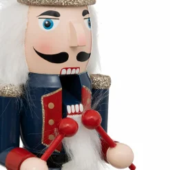 Feeric Lights & Christmas Soldat en bois Casse-noisette (H30 cm) Alistair Rouge Best