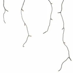 EMINZA Stalactite lumineuse 7,50 m 175 LED câble noir Blanc chaud Sale