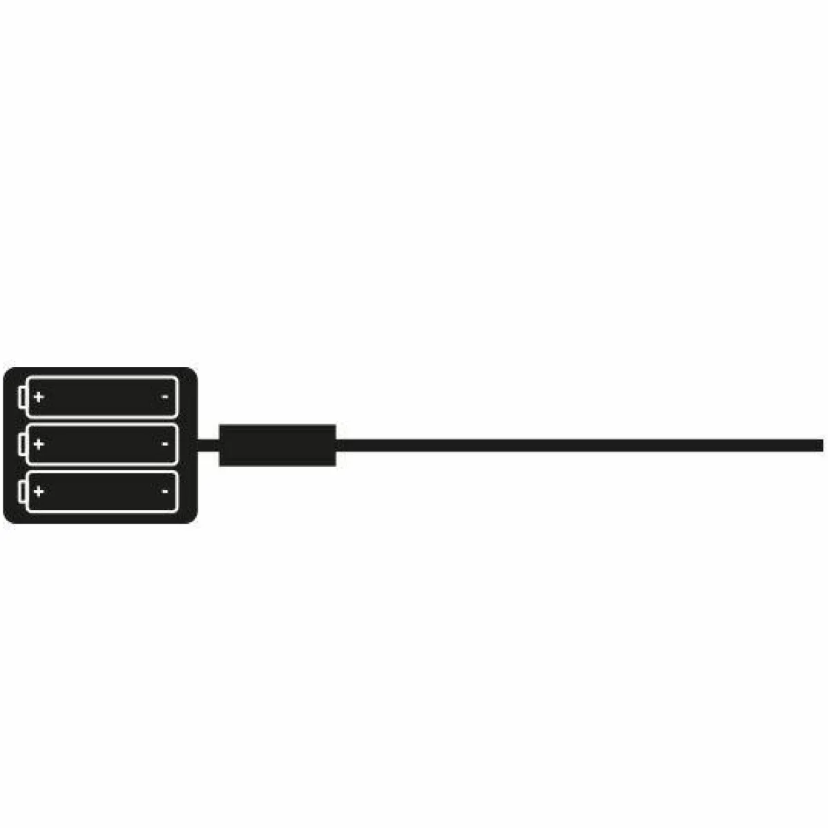 KAEMINGK Stalactite lumineuse à piles 7 m 192 LED Durawise Blanc froid Best