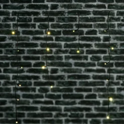Feeric Lights & Christmas Stalactite lumineuse Solaire 0,60 m 120 LED Blanc chaud