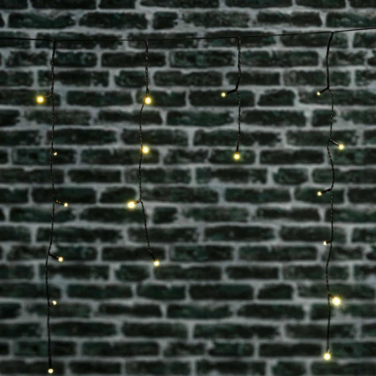Feeric Lights & Christmas Stalactite lumineuse Solaire 0,60 m 120 LED Blanc chaud