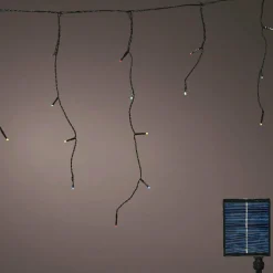 KAEMINGK Stalactite lumineuse Solaire 11 m 259 LED Rechargeable Multicolore Online