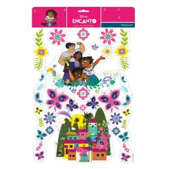CHRISTMAS INSPIRATIONS Stickers pour fenêtre Disney Encanto personnages Multicolore Best
