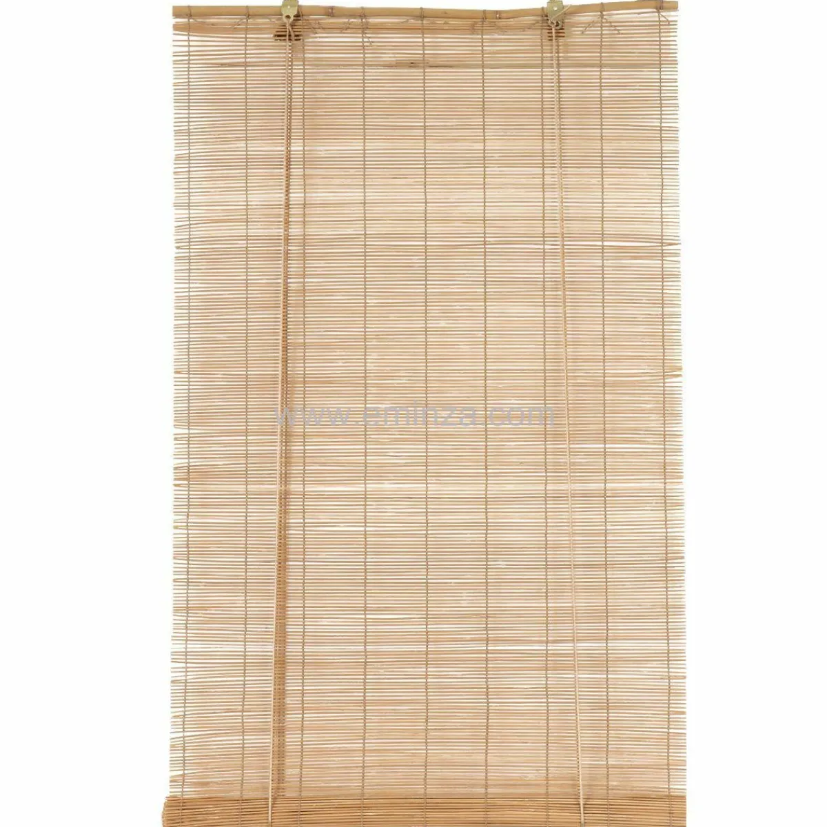 LUANCE Store enrouleur à baguettes (90 x 180 cm) Bambou Naturel Sable Outlet