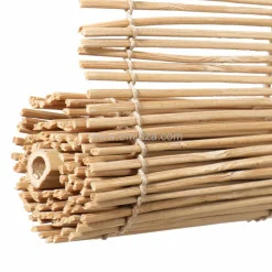 LUANCE Store enrouleur à baguettes (90 x 180 cm) Bambou Naturel Sable Outlet