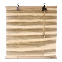 LUANCE Store enrouleur à lattes (90 x 180 cm) Bambou Beige