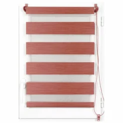 LUANCE Store enrouleur Jour / Nuit (45 x 90 cm) Terracotta Best