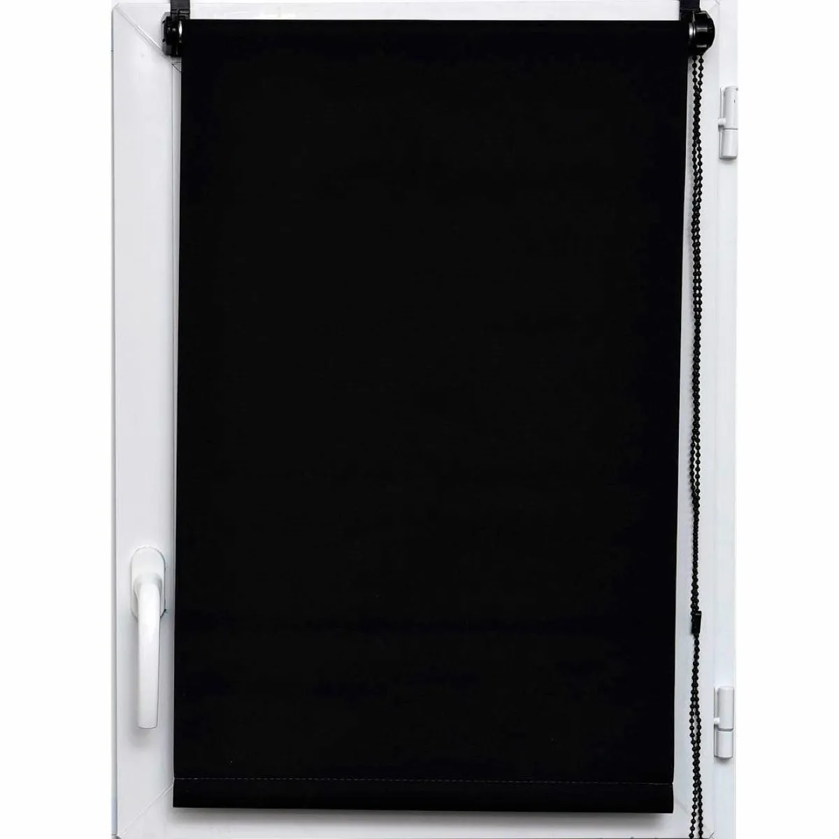 LUANCE Store enrouleur occultant (45 x 90 cm) Uni Noir Clearance