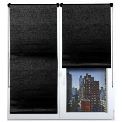 LUANCE Store enrouleur occultant (150 x 180 cm) Lio Noir Clearance
