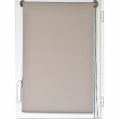 LUANCE Store enrouleur occultant Uni (90 x 180 cm) Beige Taupe Clearance